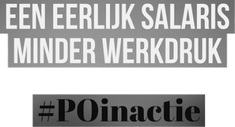 Druk & Dwars steunt PO-in actie!
